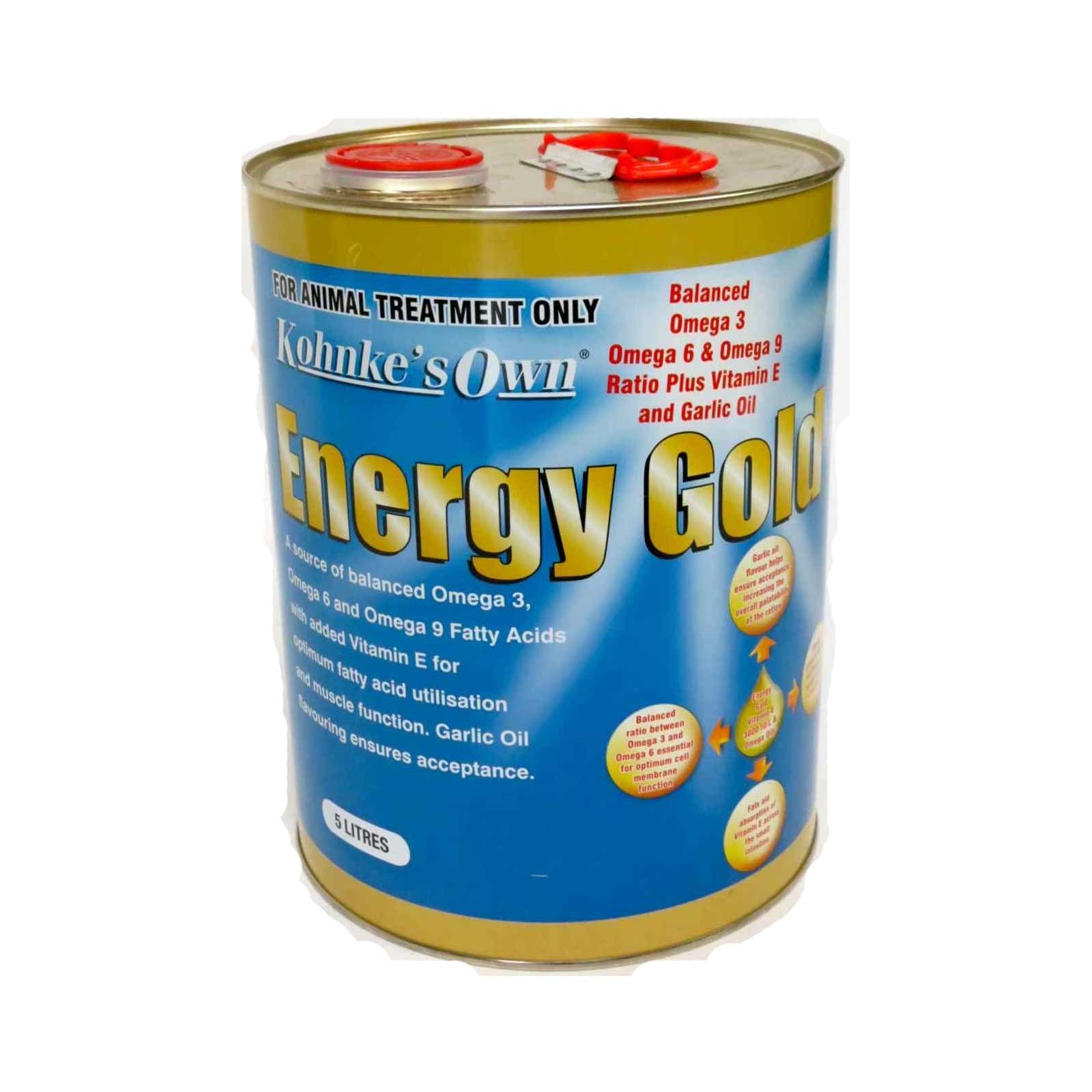 Kohnke's Own Energy Gold 5ltr.