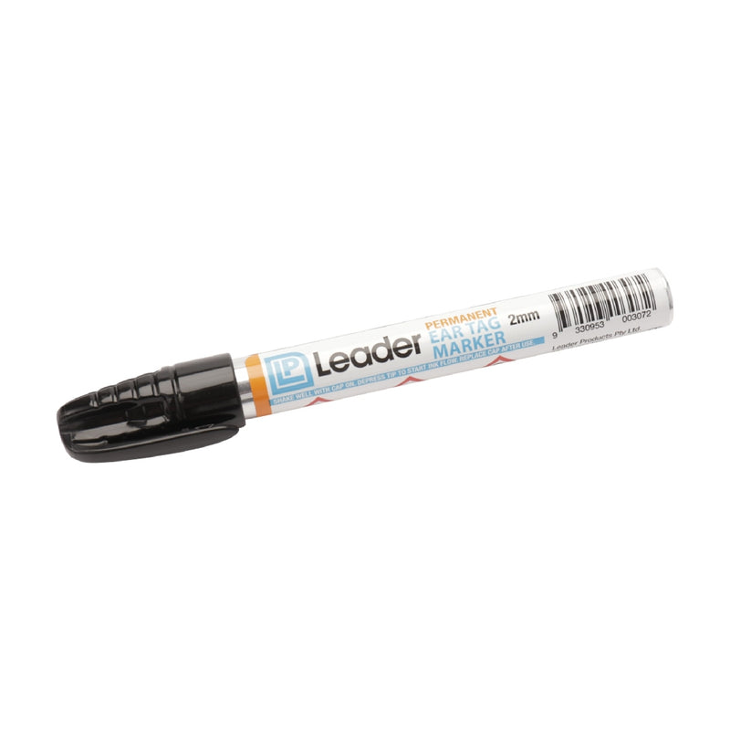 Leader Marking Pen (Tag) Black 2mm