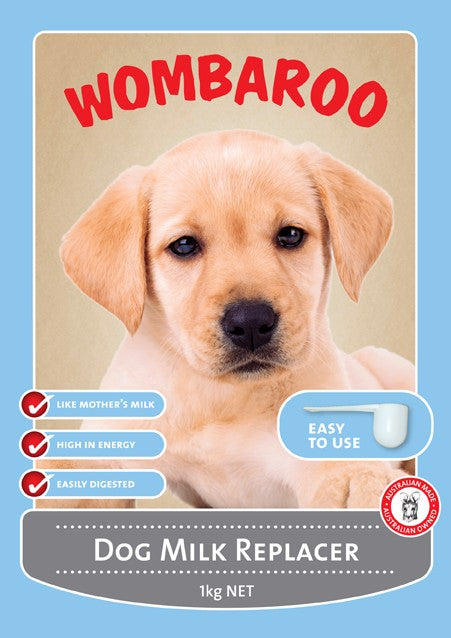 WOMBAROO PUPPY MILK 1KG REPLACER