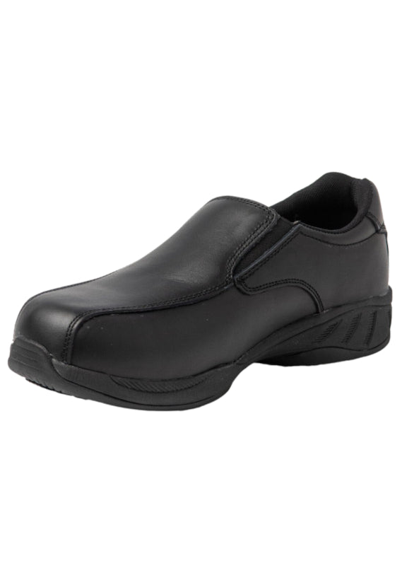 Cougar Footwear Mascot Composite Toe, Slip On Shoe - Black [sz:4 Mens Au/uk]