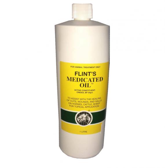 Flints Medicated Oil 1lt.