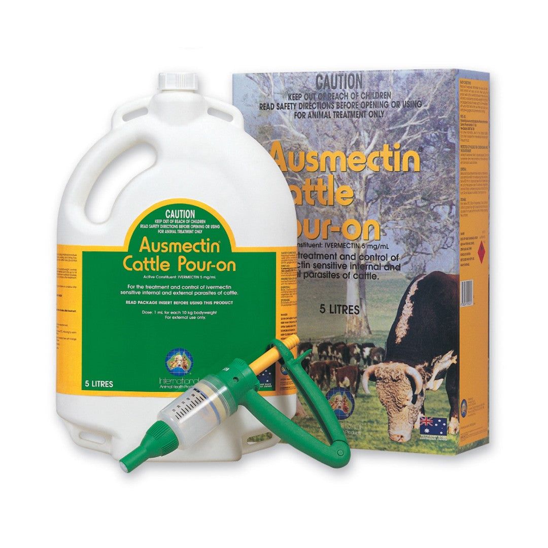 Ausmectin Cattle Pour On. [ltr:05]