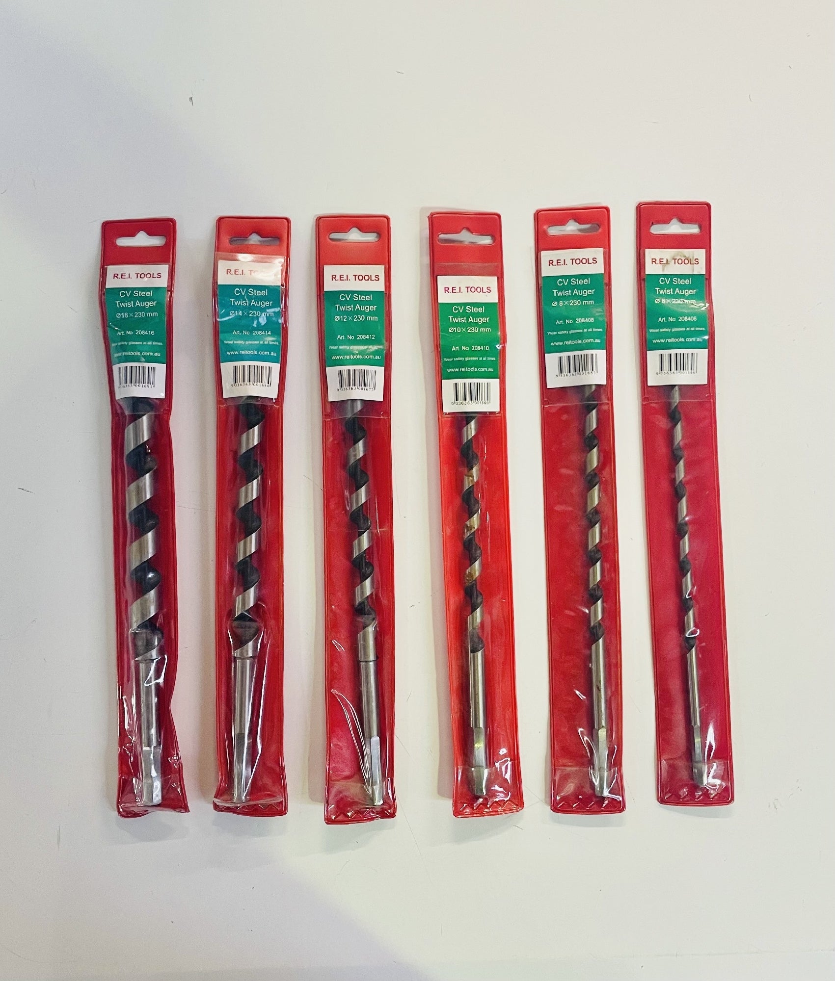 Twist Auger 10x230 Mm Cv Steel. [mm:230 Inch:10]