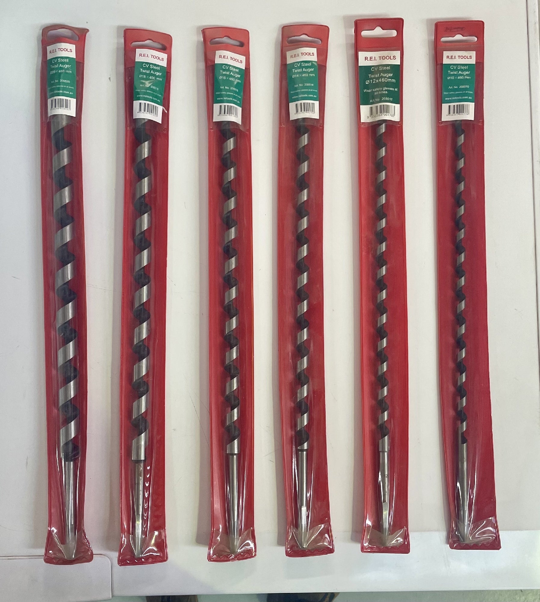 Twist Auger 12x460 Mm Cv Steel. [mm:460 Inch:12]