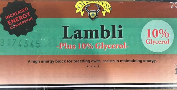 Olsson's Lambli Plus 10% Glycerol 15kg