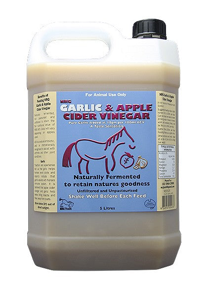Apple Cider Vinegar + Garlic. [ltr:5]