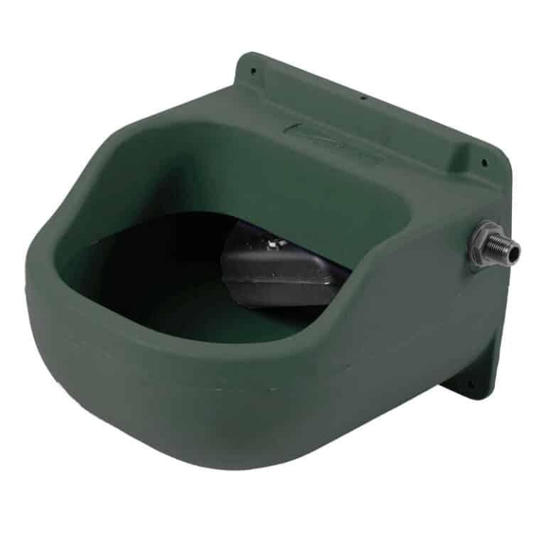 Polymaster Stable Drinker 8L-Rhs Valve-Hgr [CLR:Heritage Green]