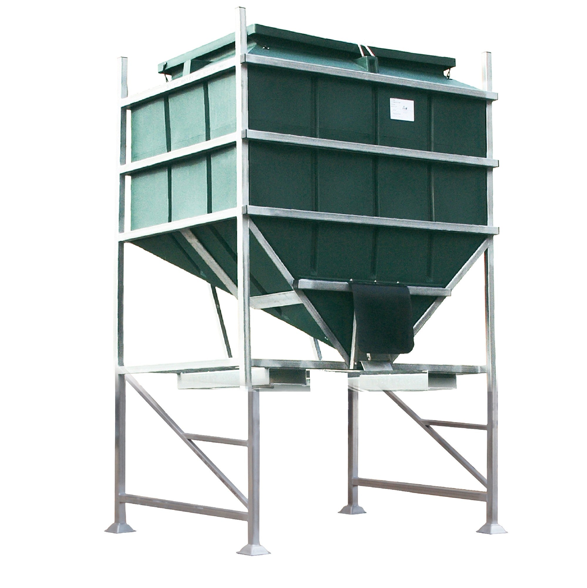 Polymaster Bulka Bin - Dry Feed - 1.6m3 - Extended Legs