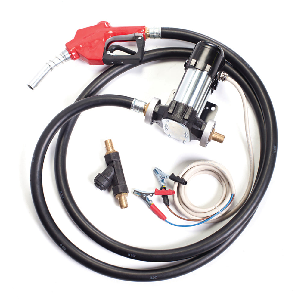 Polymaster 85lpm Diesel Pump Kit (12v) - Inc 4mtr Hose + Auto Nozzle (piusi)