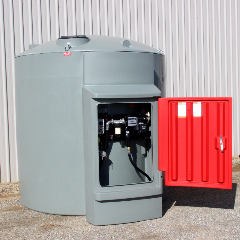 Polymaster 10000ltr Diesel Bunded Tank - 240v - Essential Model