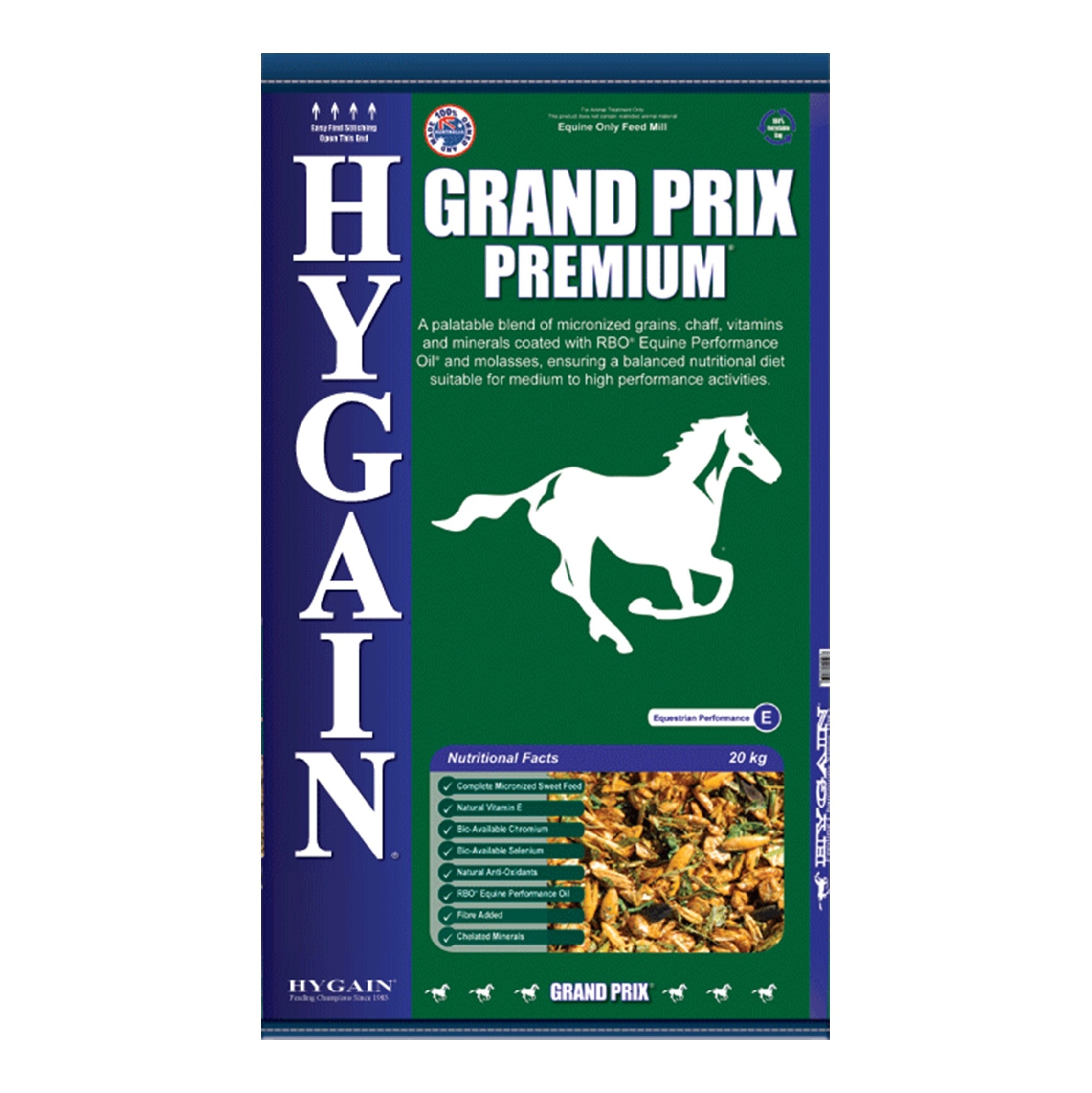 Hygain Grand Prix Premium 20kg.