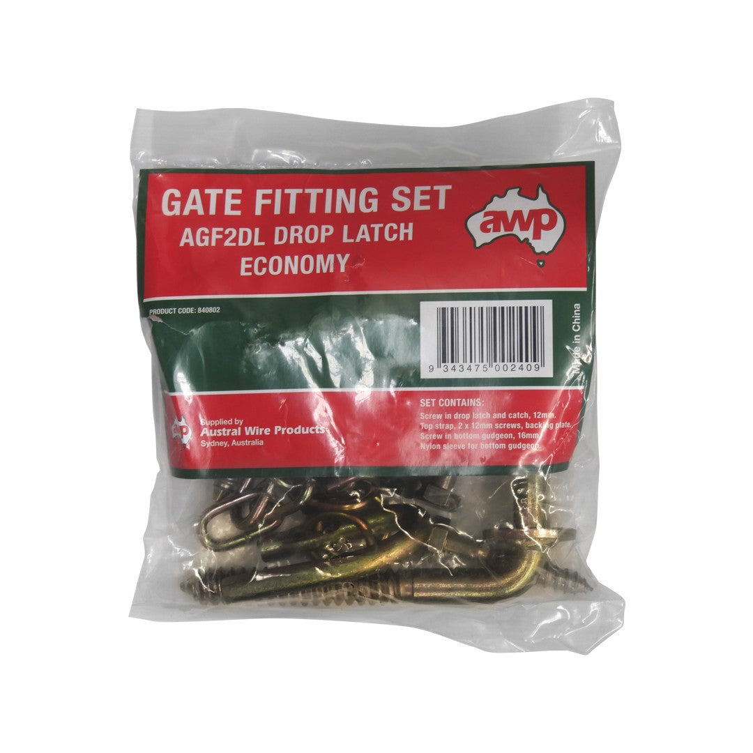 Awp Gate Fitting Drop Latch Agf2dl Economy Pack No 5