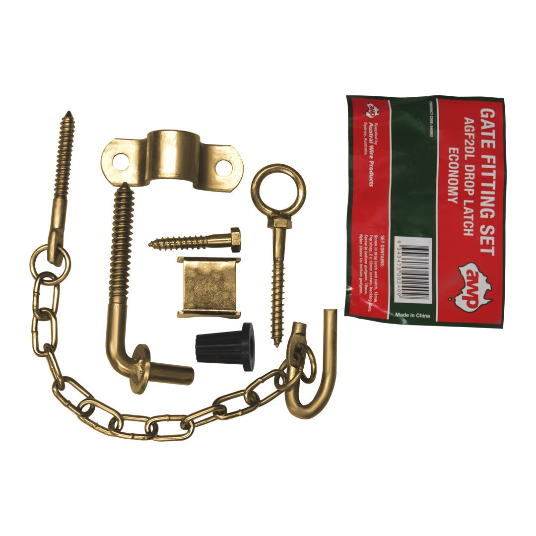 Awp Gate Fitting Drop Latch Agf2dl Economy Pack No 5