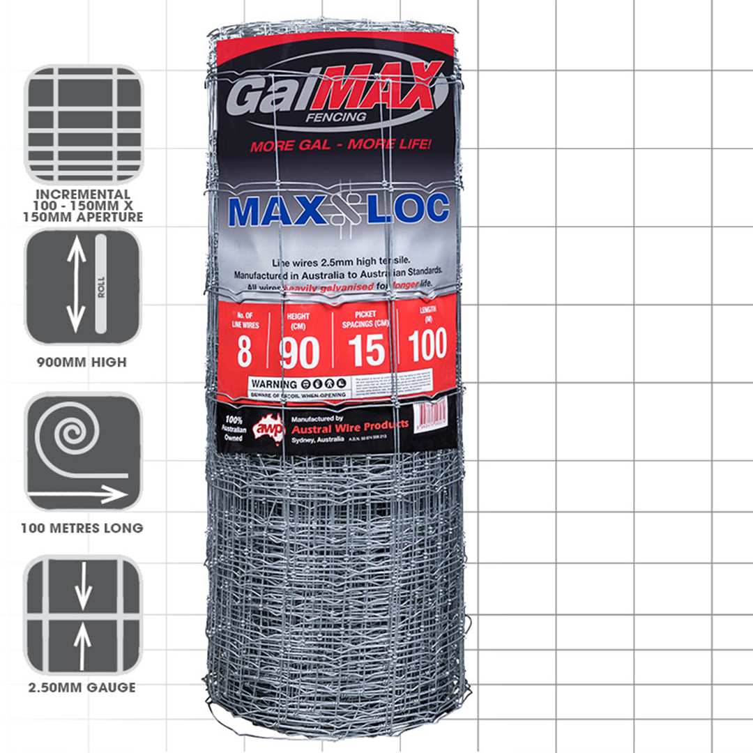 Awp Galmax Maxloc 8-90-15 X 100m.