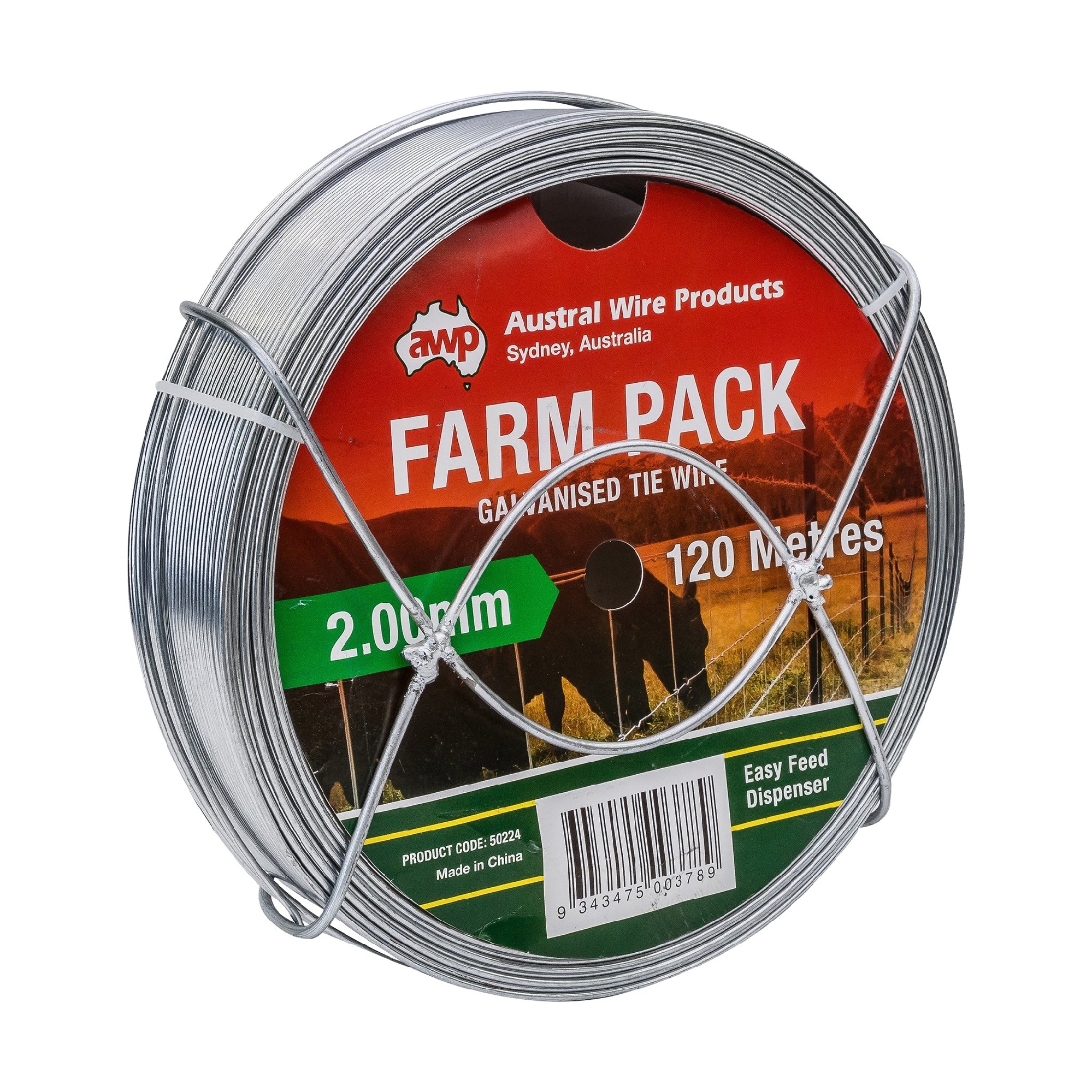 Awp Tie Wire Galv - 2.0mm X 120m.