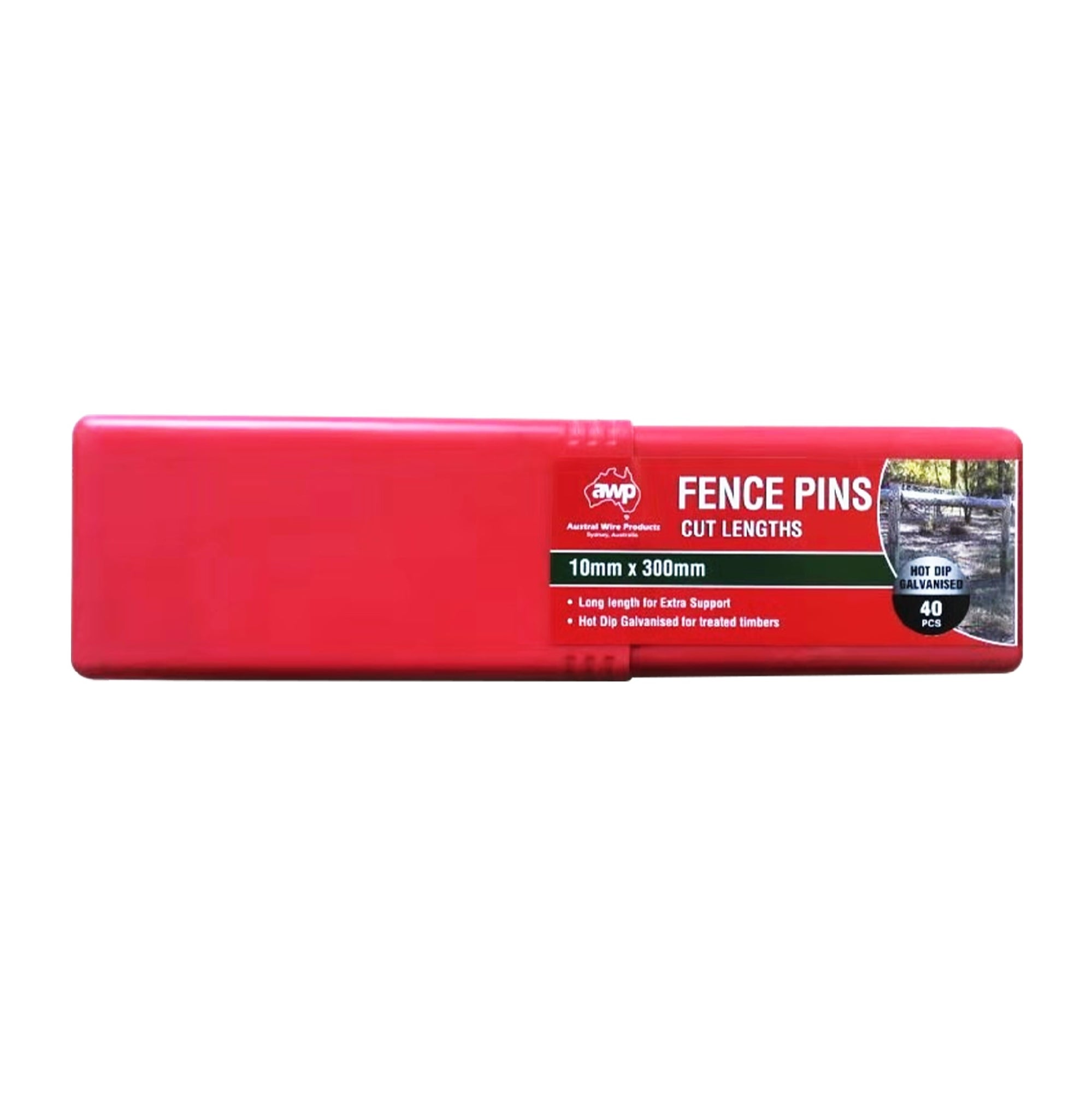 Awp Fence Pins Hd Gal 300mm X 10mm Each.