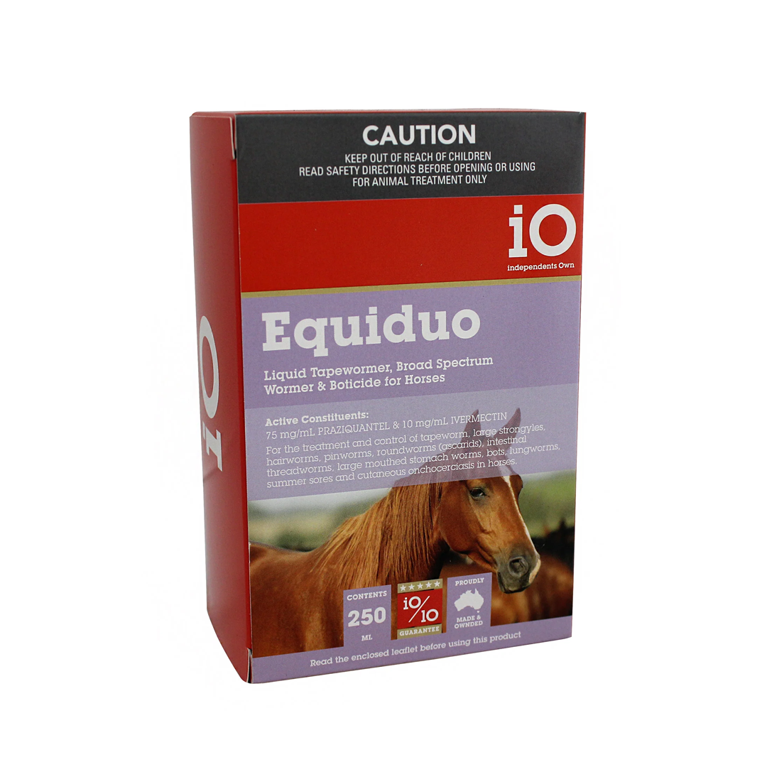 Io Equiduo Liquid Tape Wormer 250ml.