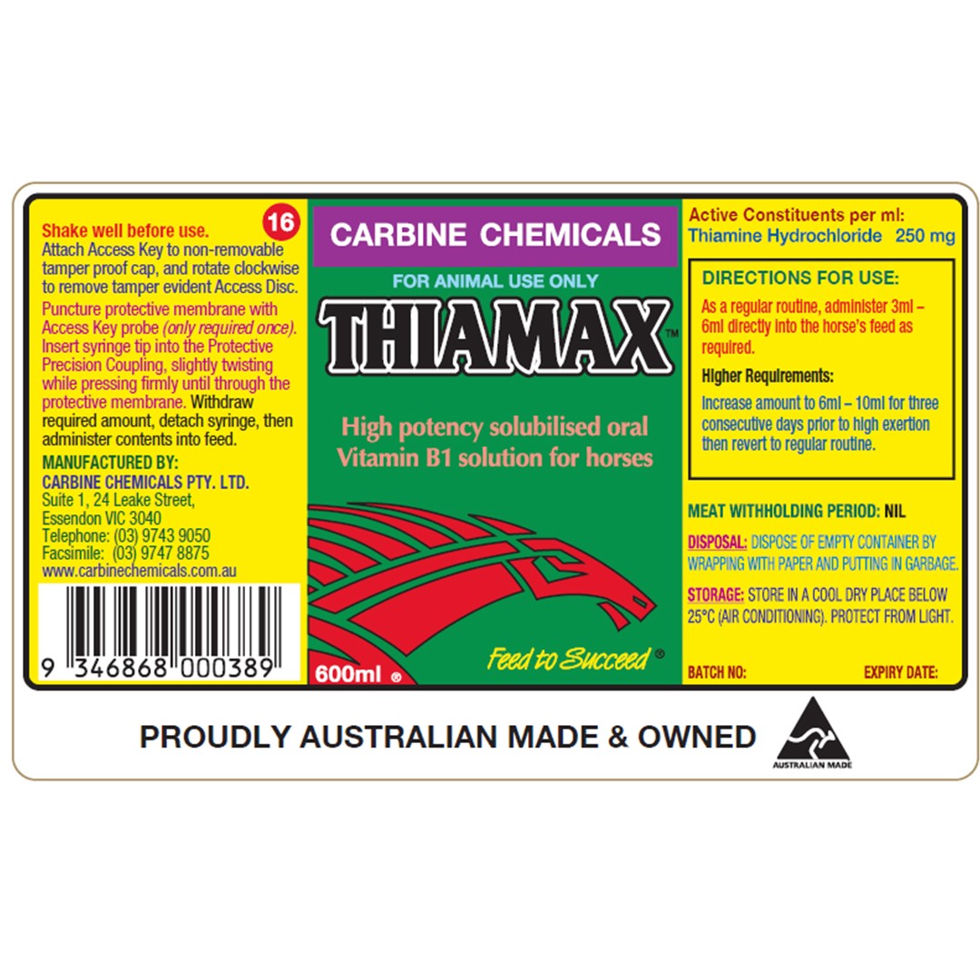 Carbine Chemicals Thiamax