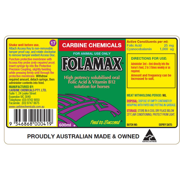 Carbine Chemicals Folamax