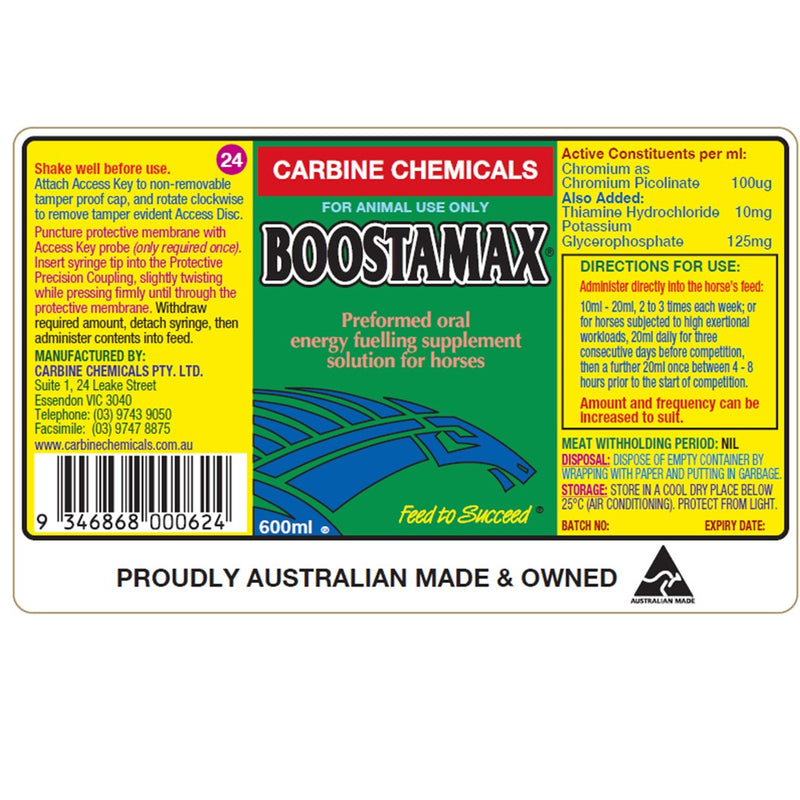 Carbine Chemicals Boostamax