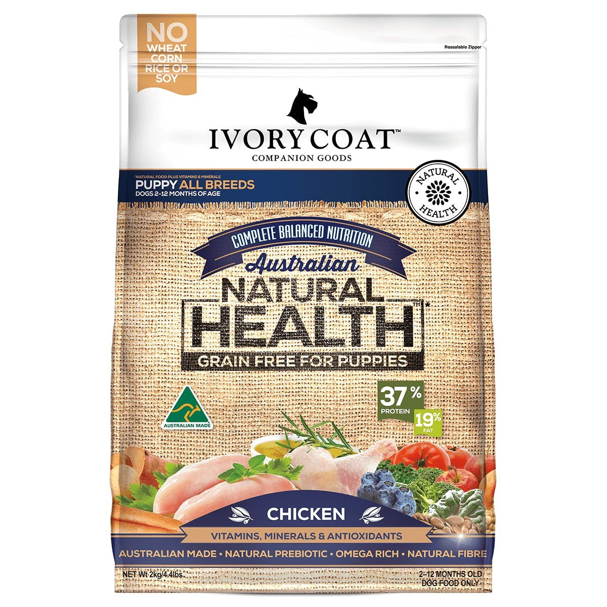 Ivory Coat Puppy Chicken 13kg.