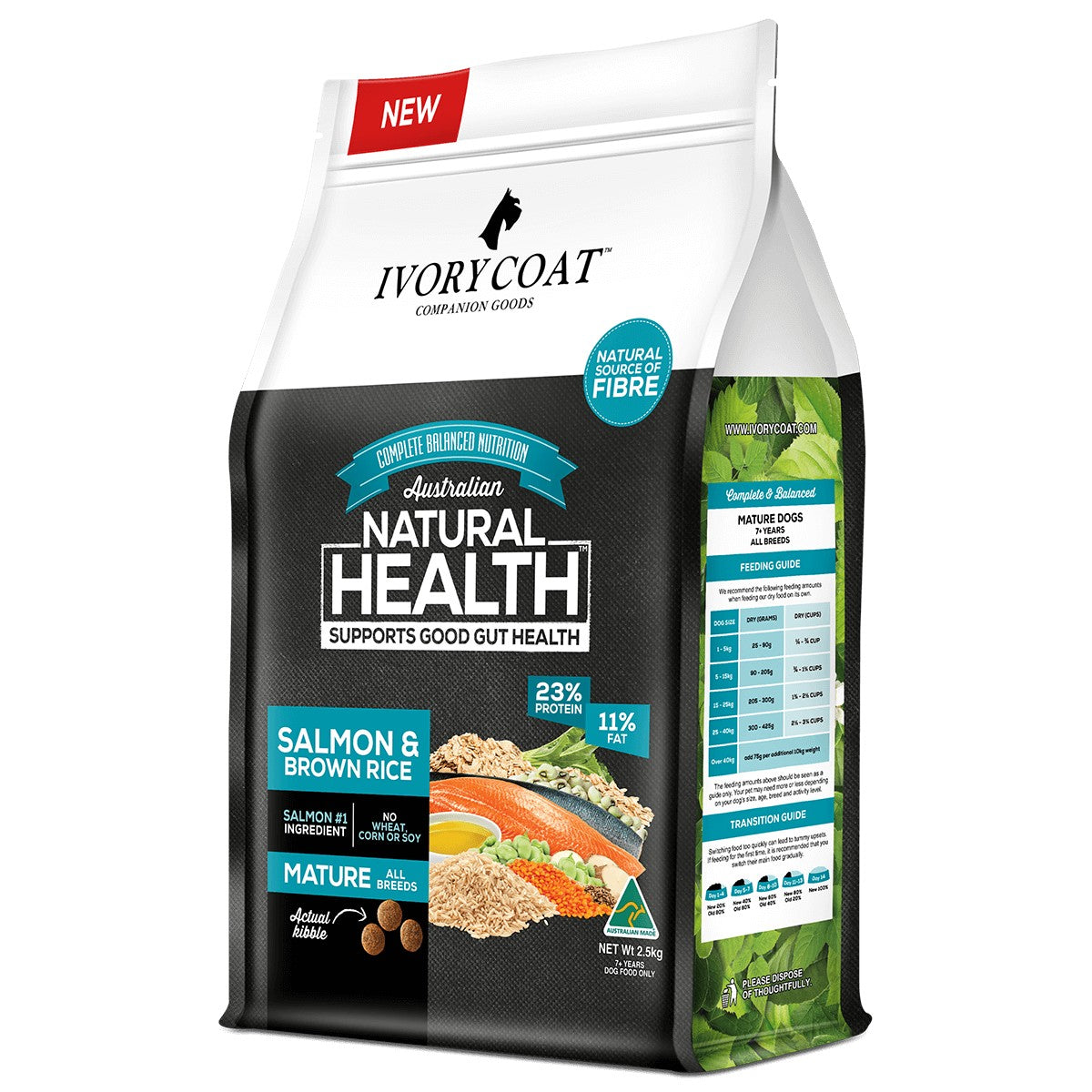 Ivory Coat Mature Ocean Fish & Brown Rice 18kg.
