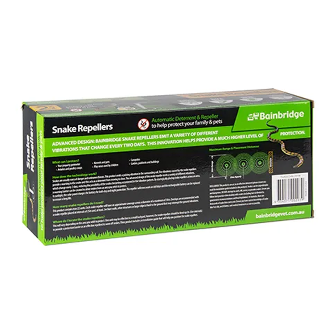 Bainbridge Solar Snake Repellers 2 Pack