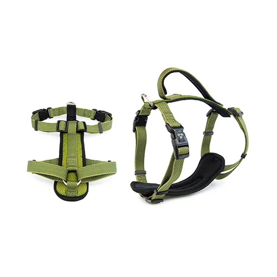 Bainbridge Dog Harness Premium Neoprene [SZ:M CLR:Green]