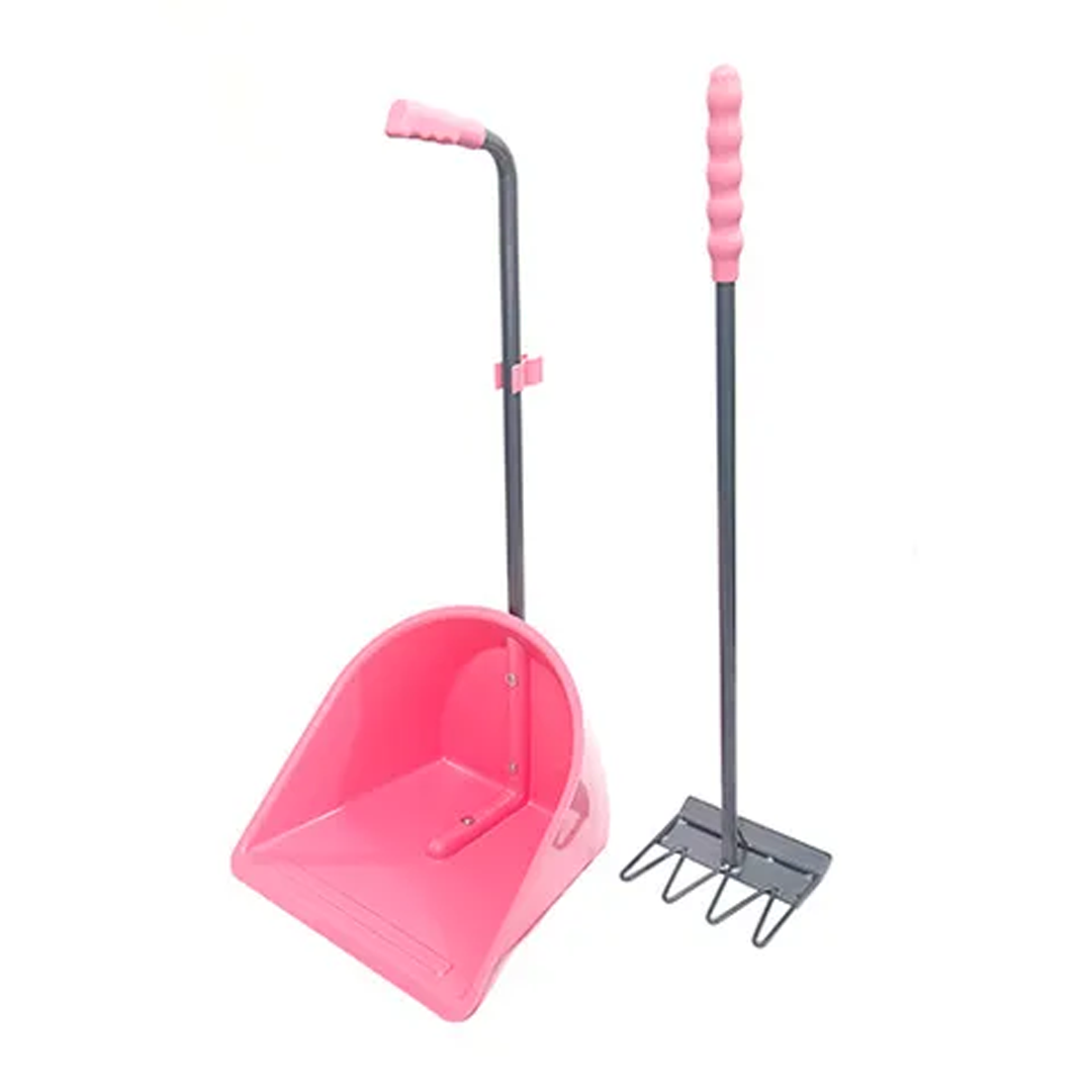 Bainbridge Pooper Scooper With Rake [CLR:Hot Pink]