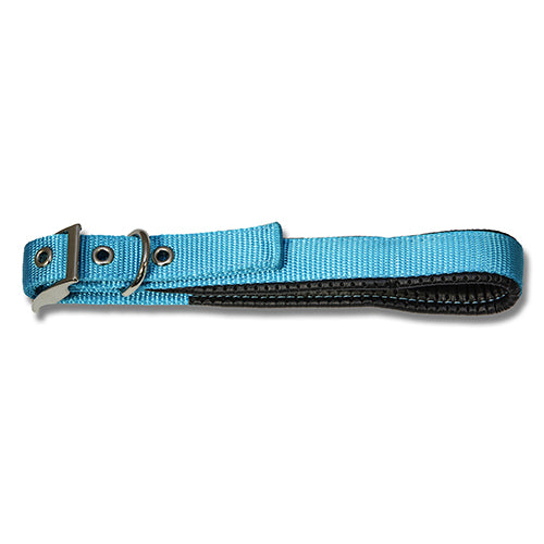 Bainbridge Dog Collar Padded [CM:65 CLR:Aqua]
