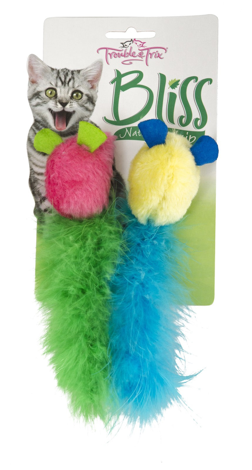 T&t Cat Bliss Tweet Mice 2 Pack.