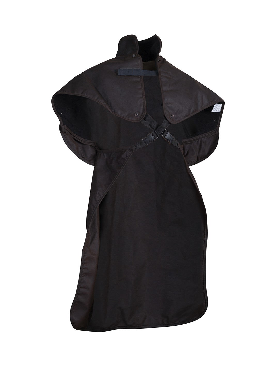 Styx Mill™ Oilskin Butterfly Cape With Lined Shoulders Brown One Size