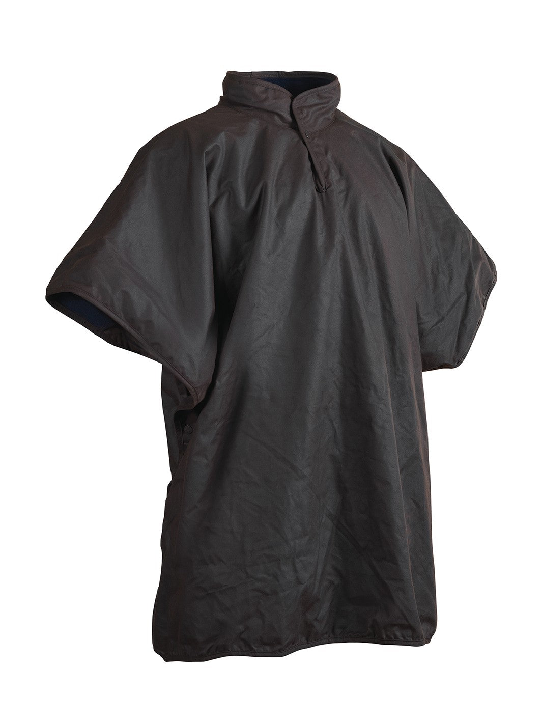 Styx Mill™ Oilskin Brown Half (chest) Lined Poncho Brown One Size