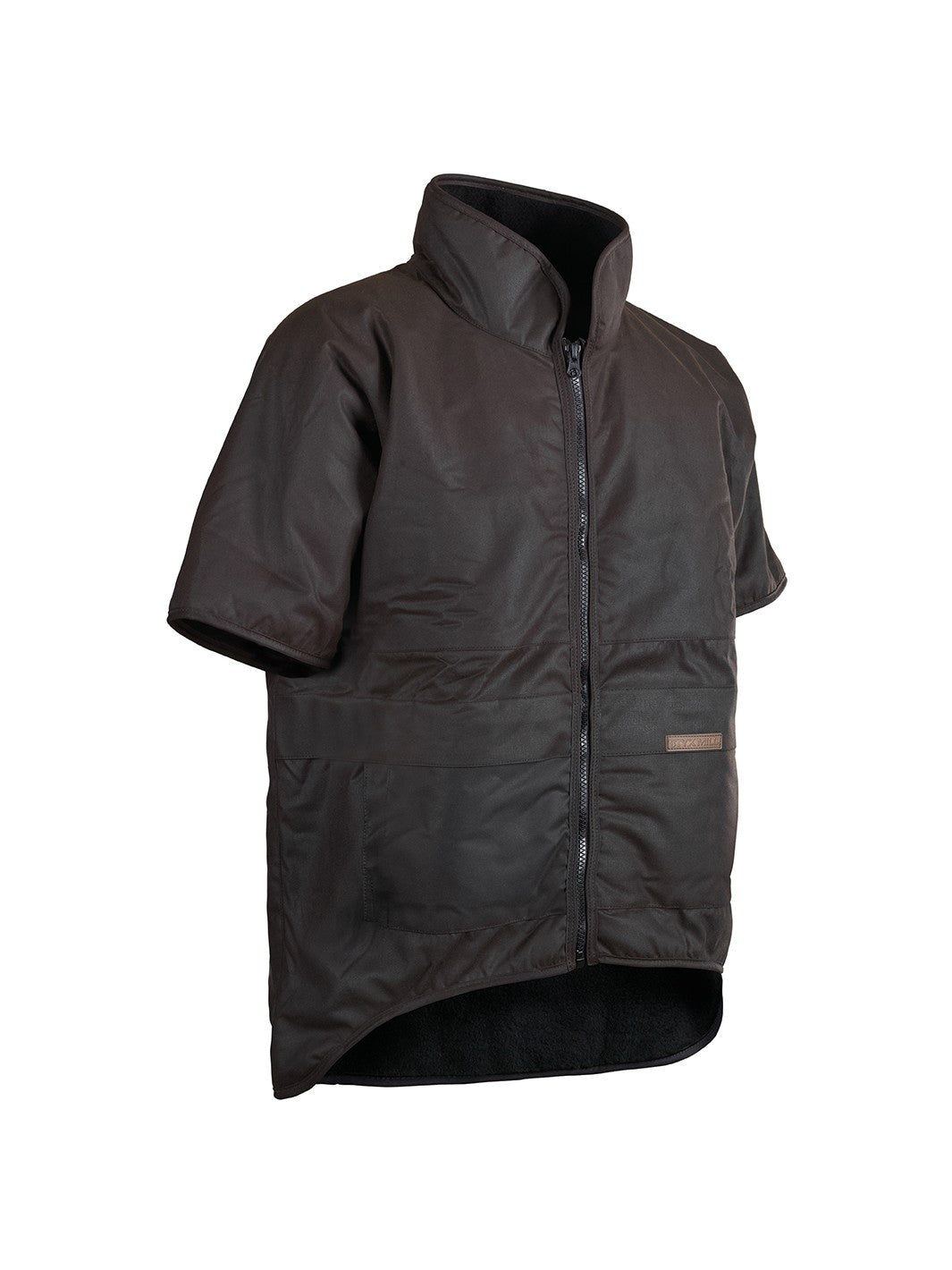 Styx Mill™ Oilskin Short Sleeved Jacket Brown 5xl [SZ:5XL]