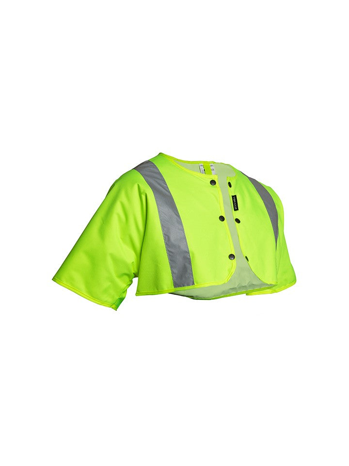 Styx Mill™ Reflect Yellow Detachable Jacket Cape Yellow One Size [sz:5xl]
