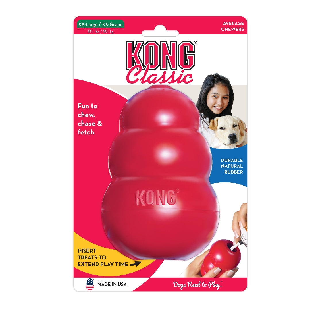 KONG Classic Red