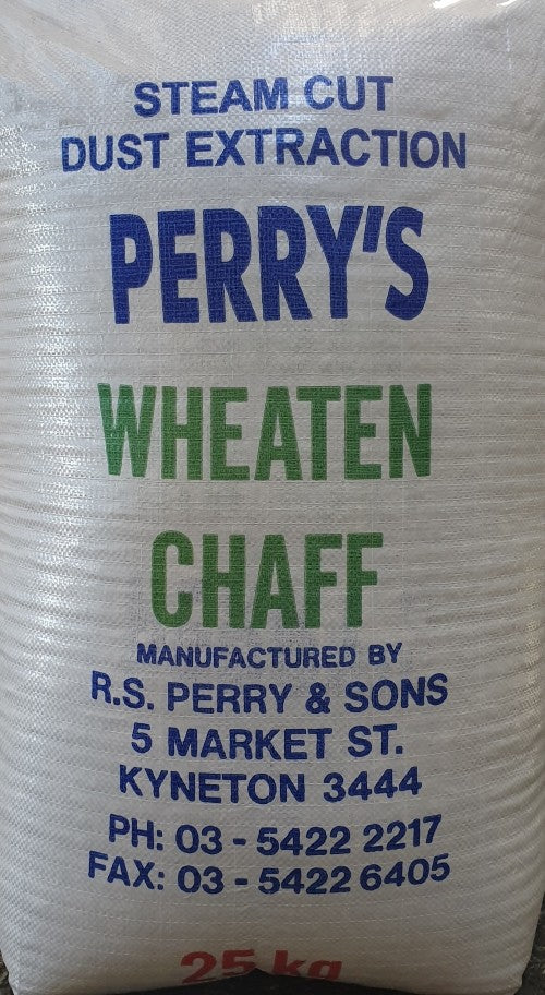 PERRYS WHEATEN CHAFF 12.5KG