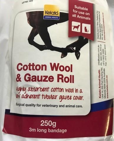 KELATO COTTON WOOL & GAUZE 250GR | Southside Stockfeeds Kilmore