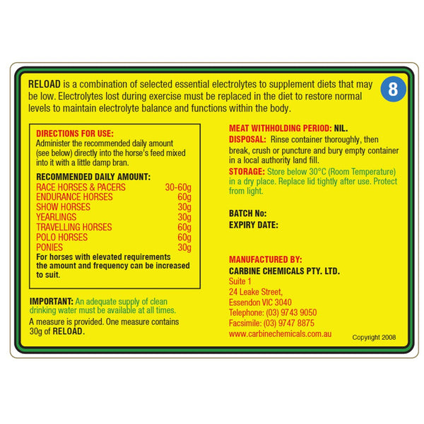 Carbine Chemicals Reload