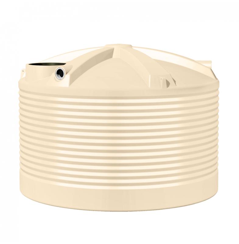 Polymaster 4,500ltr Rainwater Round Tank Low Profile RWT4500LP