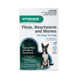 Aristopet Dogs 10-25KG Fleas, Heartworm & Worms