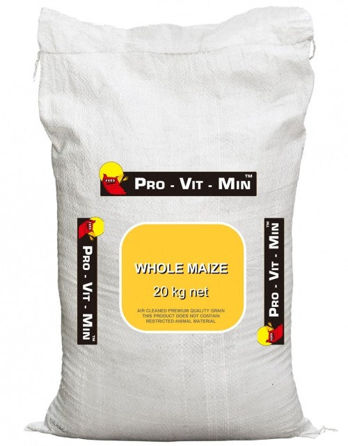 WHOLE MAIZE 20KG PROVITMAN