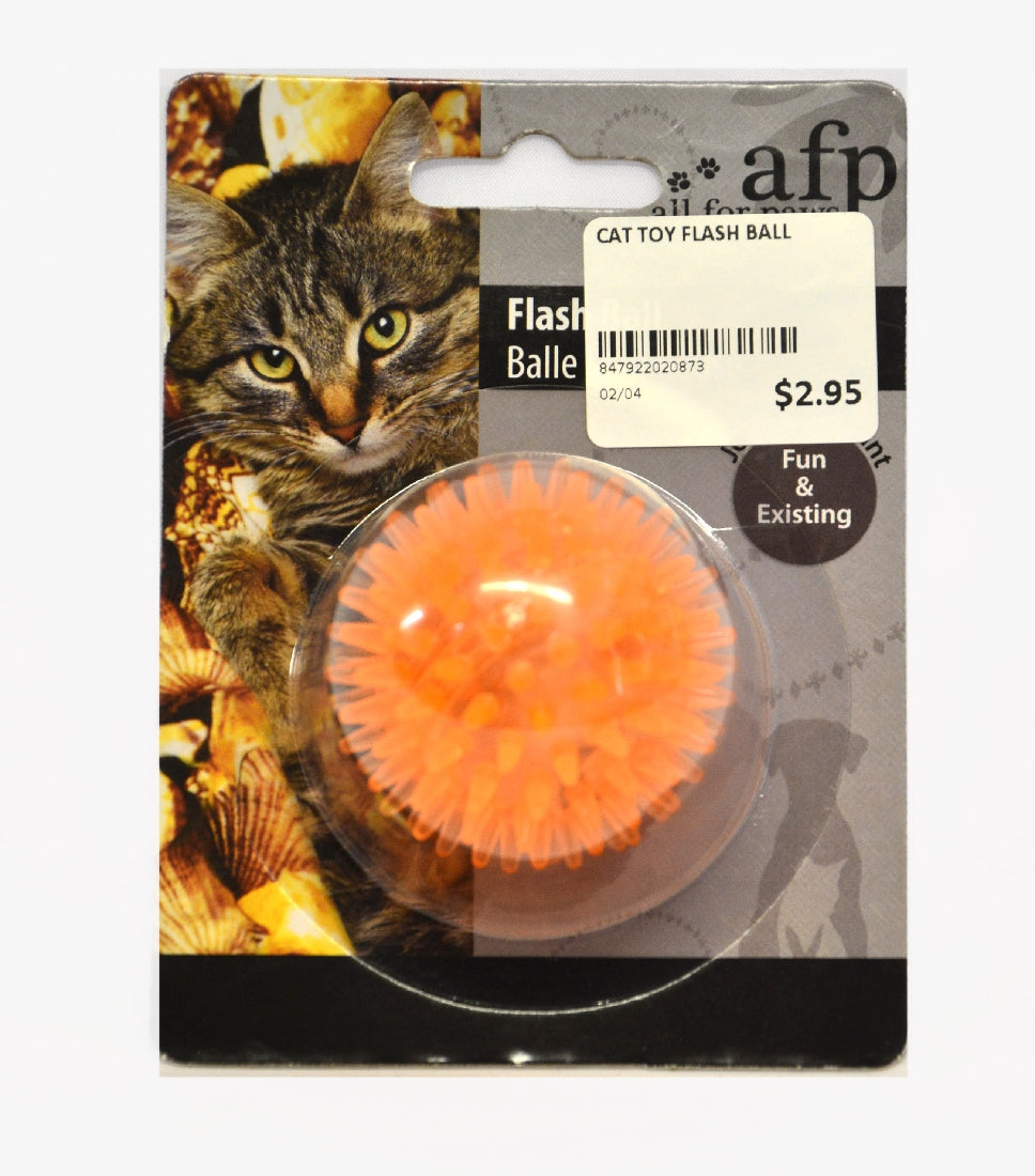 CAT TOY FLASH BALL.