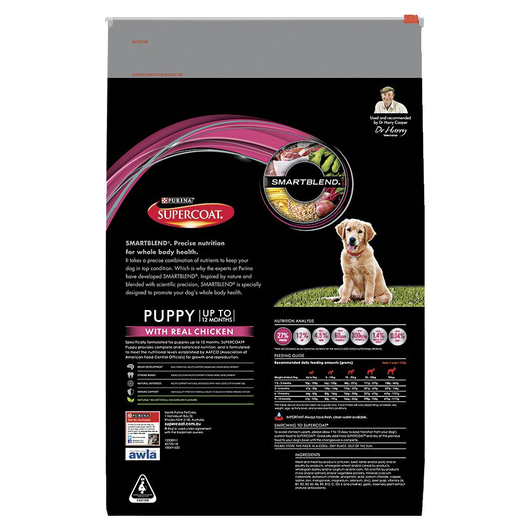 Supercoat Puppy Chicken 19kg