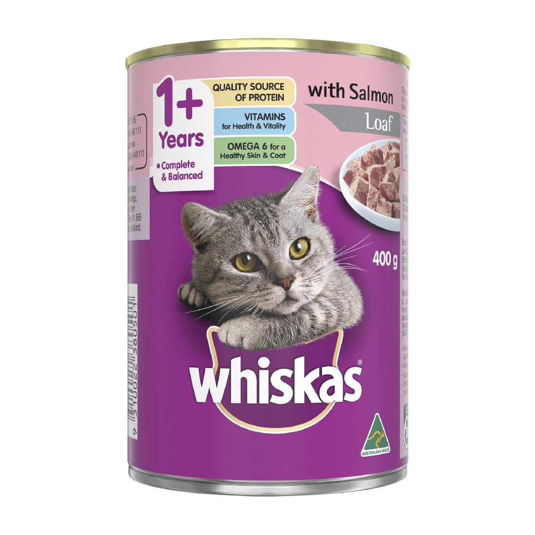 WHISKAS CAT ALL VARIETIES 24X400GR