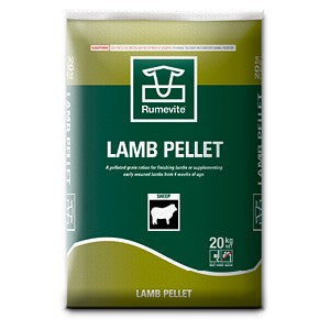 RUMEVITE LAMB PELLETS 20KG