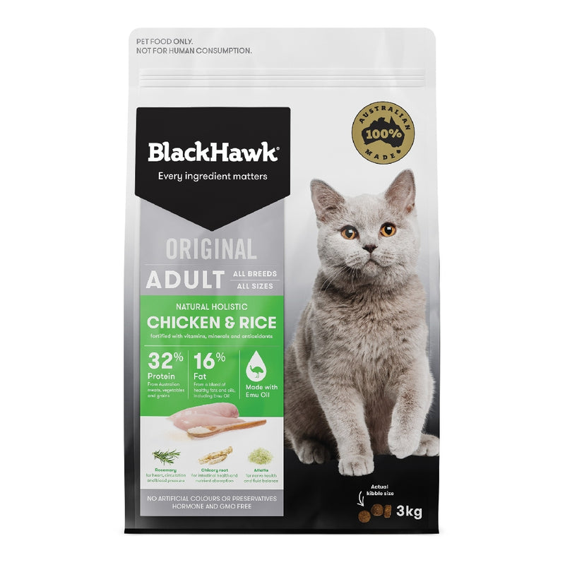 BlackHawk Holistic Cat Chicken & Rice