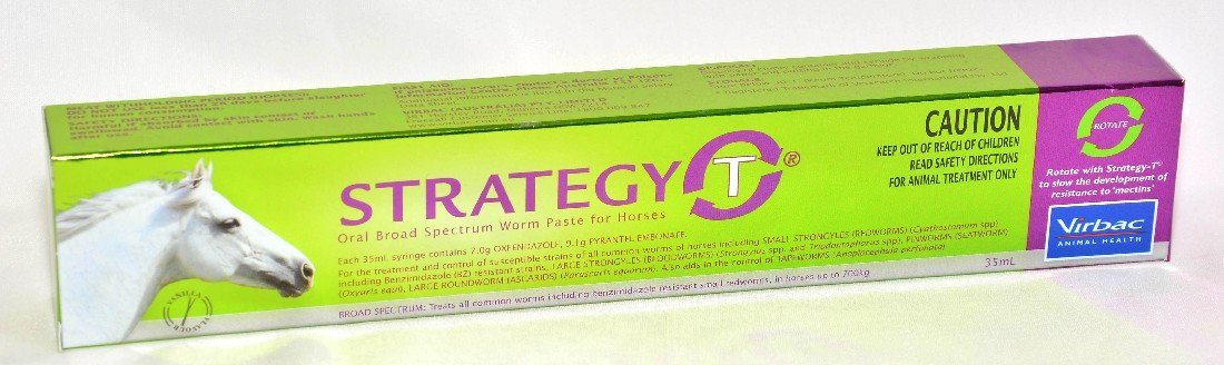 VIRBAC STRATEGY T 35ML ORAL BROAD SPECTRUM WORM PASTE FOR HORSES | Southside Stockfeeds Kilmore