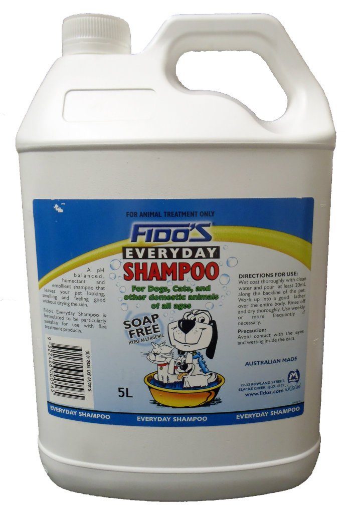 FIDOS EVERYDAY SHAMPOO 5L | Southside Stockfeeds Kilmore