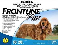FRONTLINE Plus Dog Blue Medium 10-20KG 3 TREATMENTS